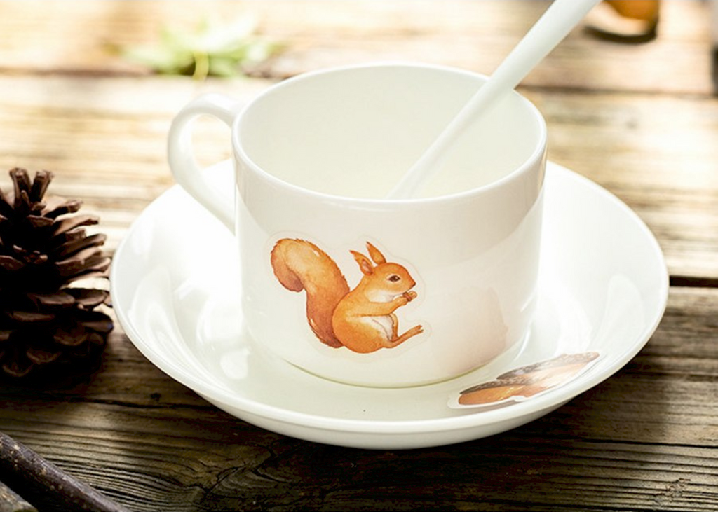 Forest Animals Paper Stickers