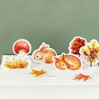 Forest Animals Paper Stickers