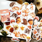 Forest Animals Paper Stickers