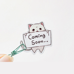 Mr Paws Paper Stickers