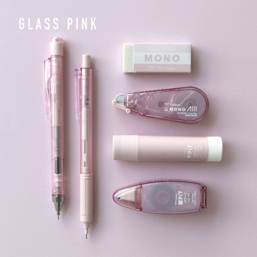 Tombow Mono Plastic Eraser Pastel Glass Limited Edition