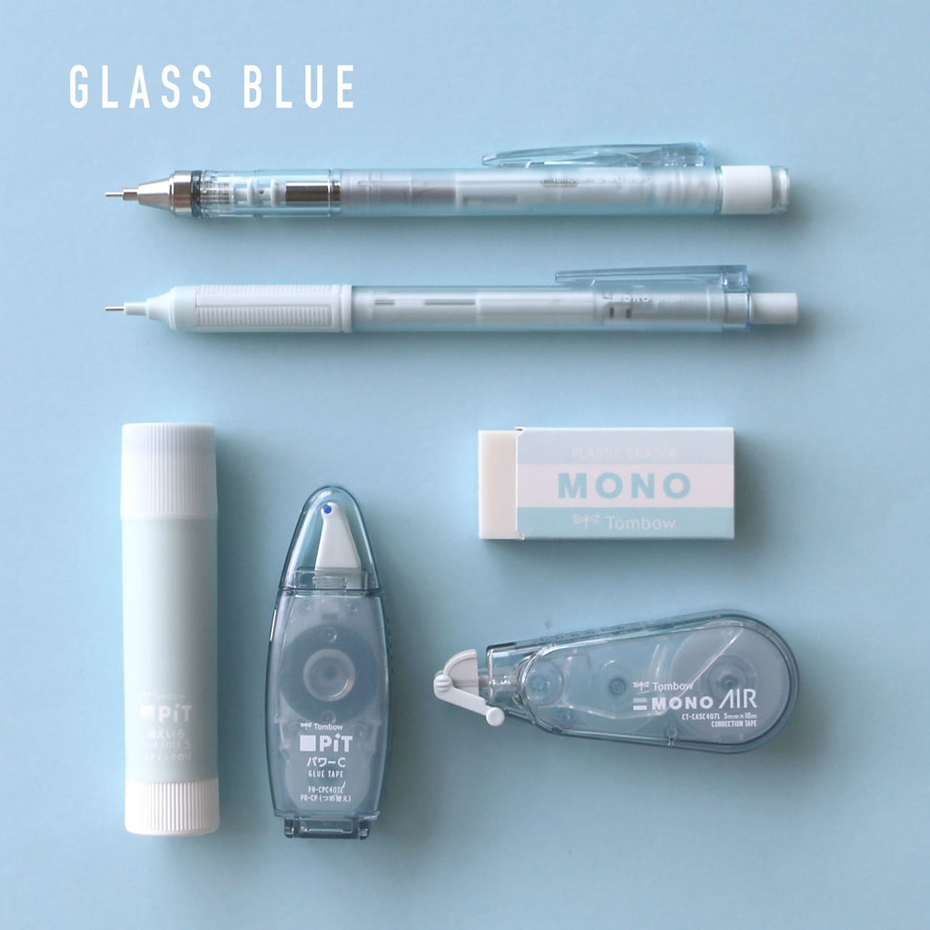 Tombow Mono Plastic Eraser Pastel Glass Limited Edition