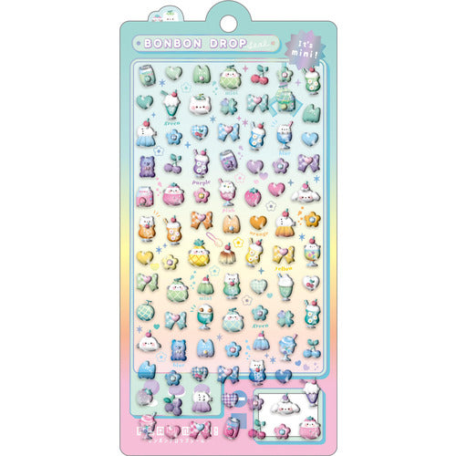 Bonbon Drop Mini Puffy Stickers