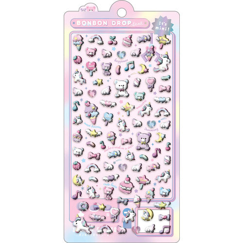 Bonbon Drop Mini Puffy Stickers
