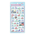 Bonbon Drop Japanese Pattern Puffy Stickers