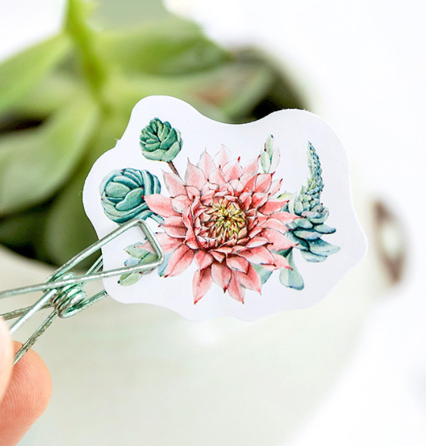 Summer Garden Paper Stickers