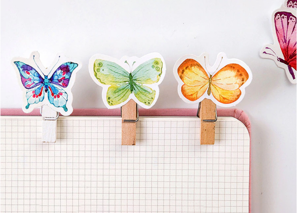 Butterfly Garden Paper Stickers