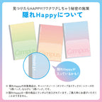Campus Flat Kimochii Positive & Relax Notebook 3-Pack [LIMITED] (Kokuyo)