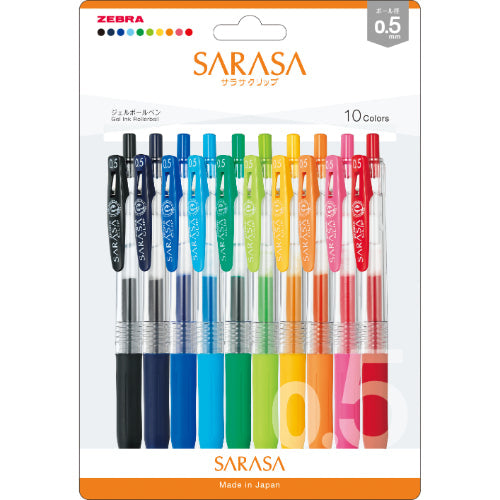 Sarasa Clip Gel Pen Sets (Zebra)