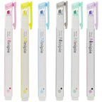 Ninipie Needle Pen & Marker [6-Color Set] (Sun-Star Stationery)