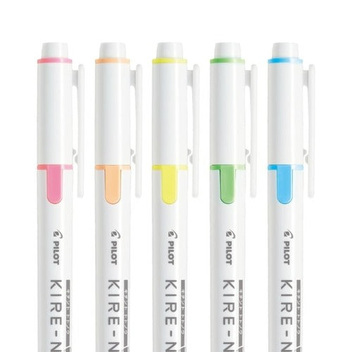 KIRE-NA Highlighter 5-Color Set (Pilot)