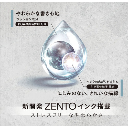 uni-ball ZENTO Standard Model Water Based Ballpoint Pen