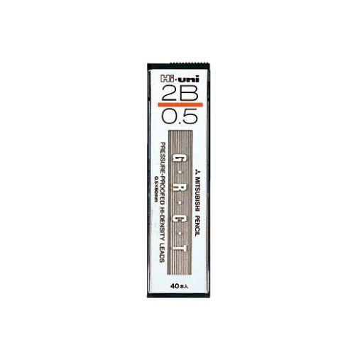 Hi-Uni Premium Mechanical Pencil Lead Refill (uni Mitsubishi Pencil)