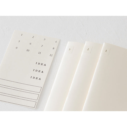 MD Light Notebook [3-Set] (MIDORI)