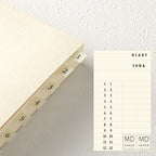 MD 1 Day 1 Page A5 Notebook Journal (MIDORI)