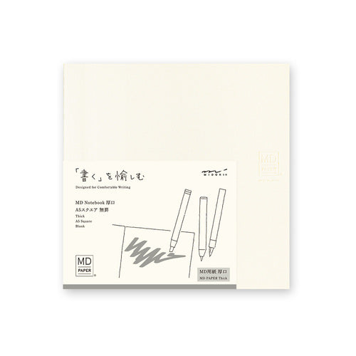 MD Thick Paper Blank Notebook (MIDORI)