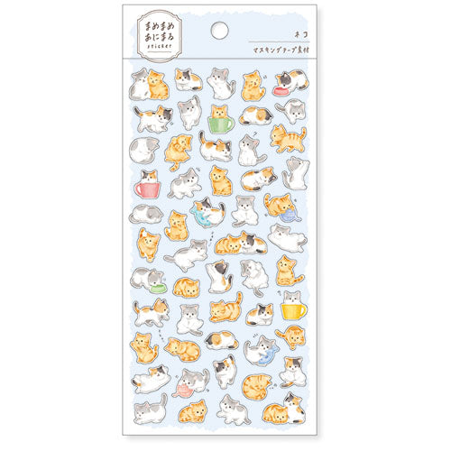 Mamemame Cute Animal Stickers (MIND WAVE)
