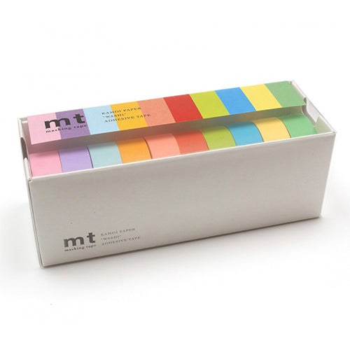 mt Washi Tape 10-Color Set (Kamoi)