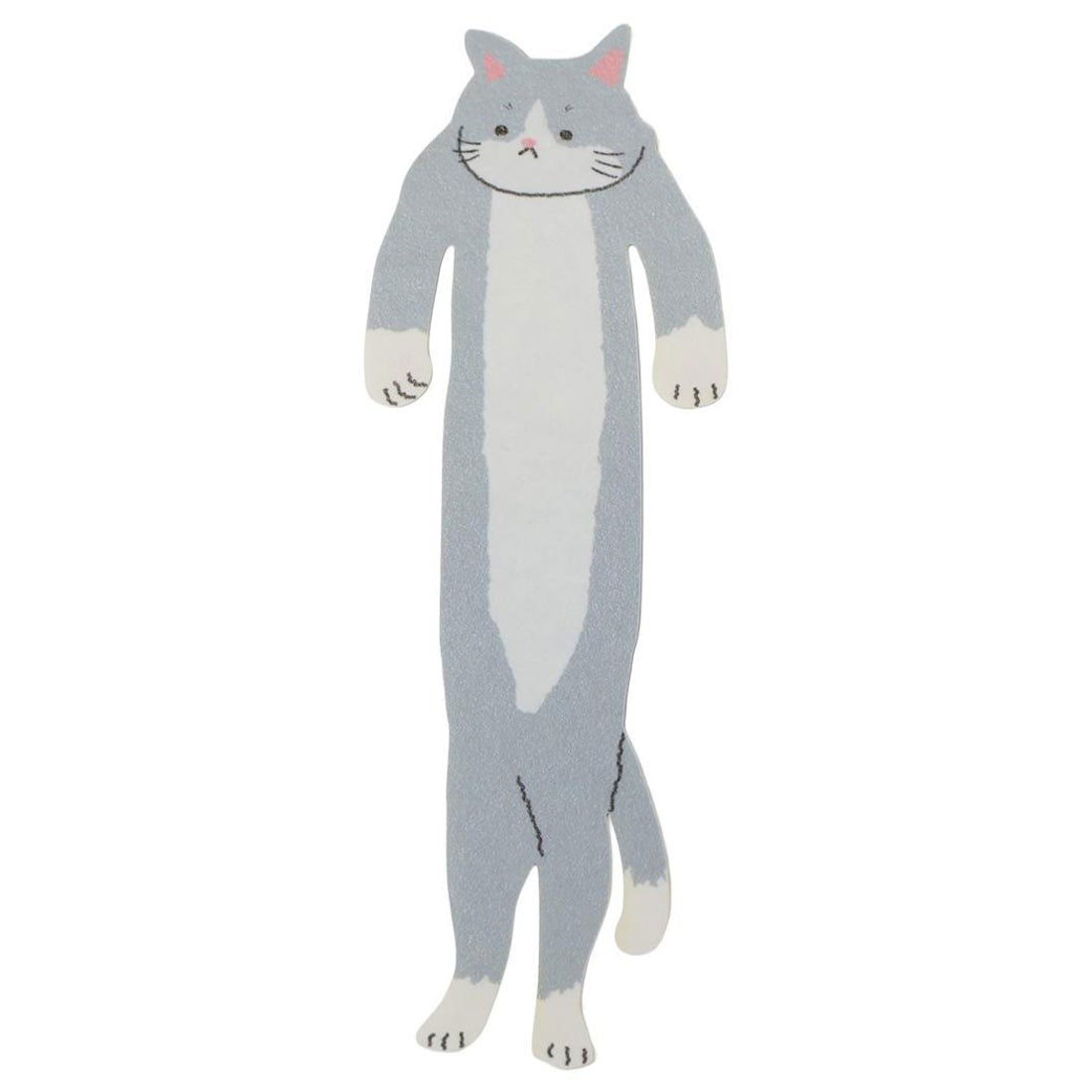 ALTA Hugging Cat Bookmark in Kutsushita socks design, front view