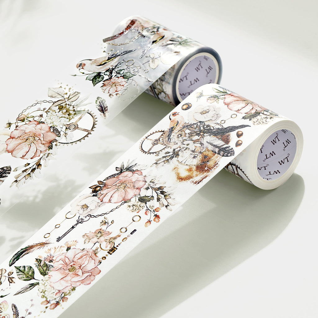Floral Chronicles Wide Washi/PET Tape