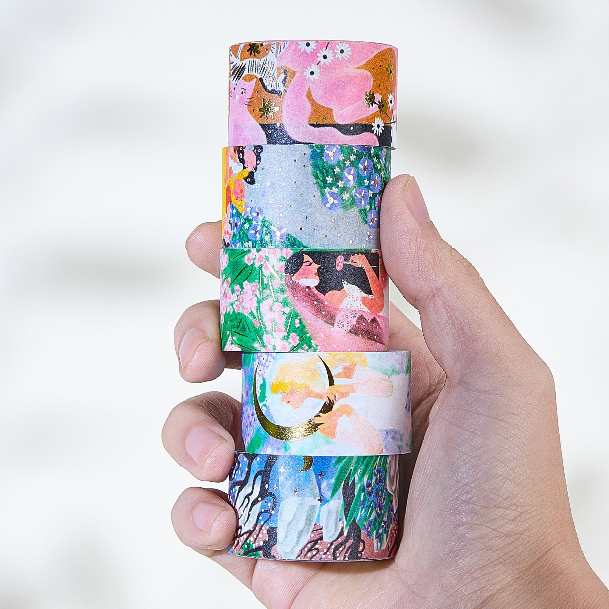 Dream Grove Washi Tape Set (GILDED)