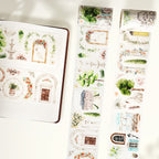 Pre-cut French Courtyard Wide Washi/PET Tape