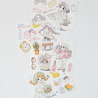 Cozy Mornings Washi Paper Sticker Set
