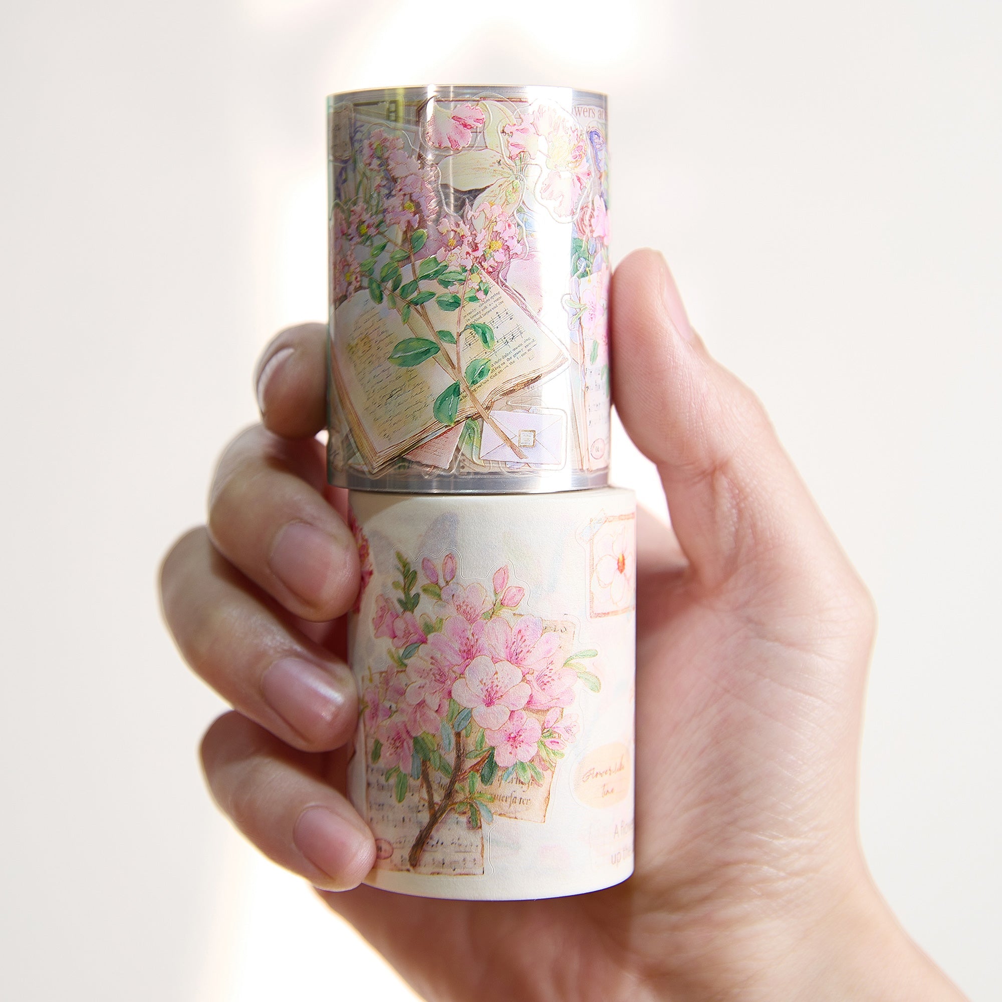 Pre-cut Petal Post Wide Washi/PET Tape