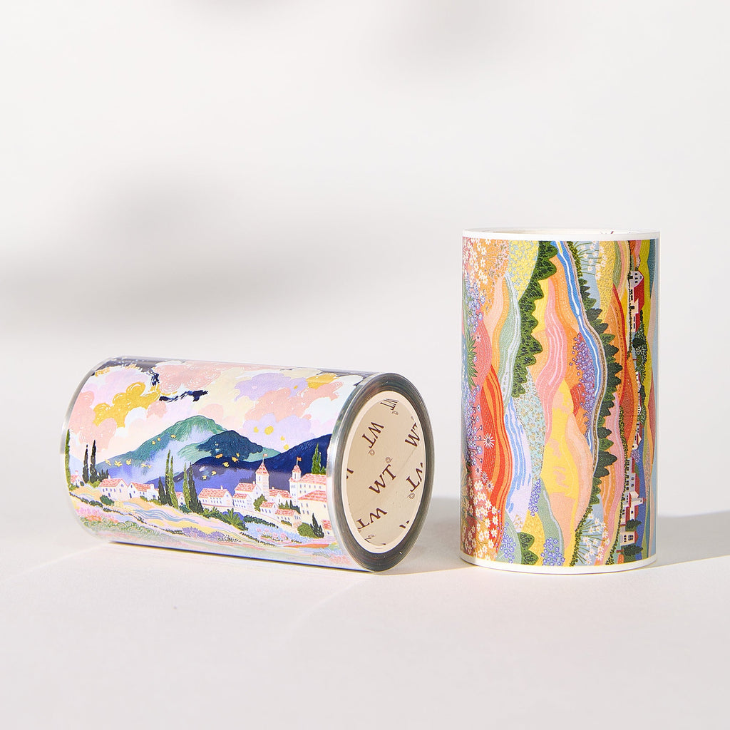 Spring Canvas Wide Washi/PET Tape