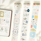 Doodle & Vine Washi Tape Sticker Set