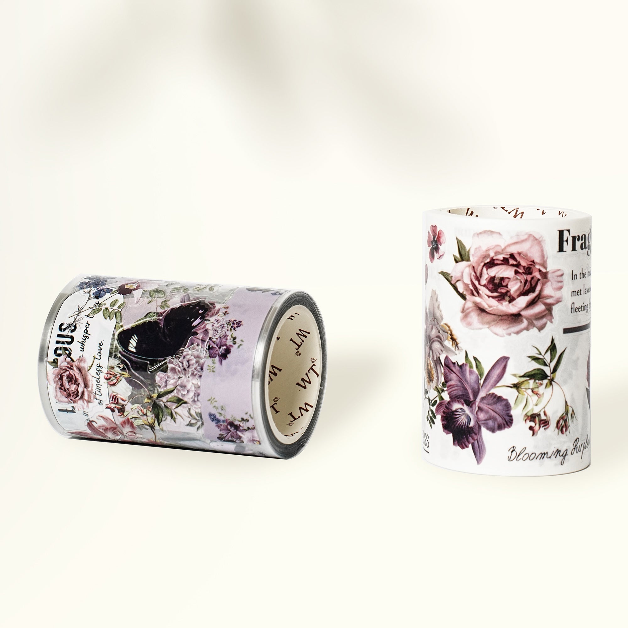 Pre-cut Violet Veil Wide Washi/PET Tape