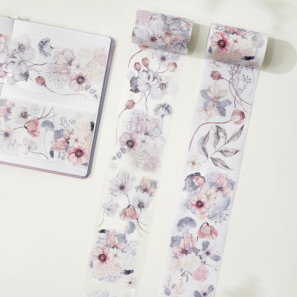 Frostbloom Wide Washi/PET Tape