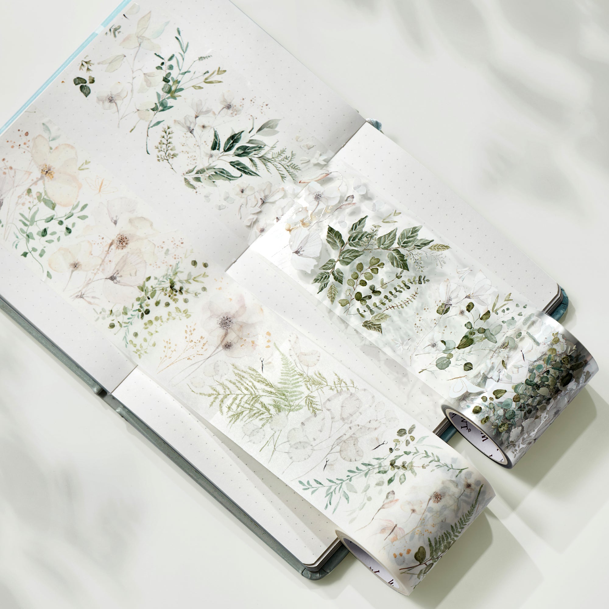 Vanilla Mint Wide Washi/PET Tape