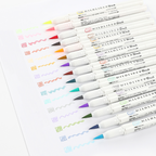 Mildliner Brush Pen Set - Pastel Colors