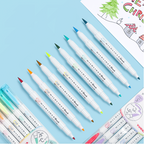 Mildliner Brush Pen Set - Cool Colors