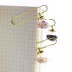Glass Ball Paper Clips