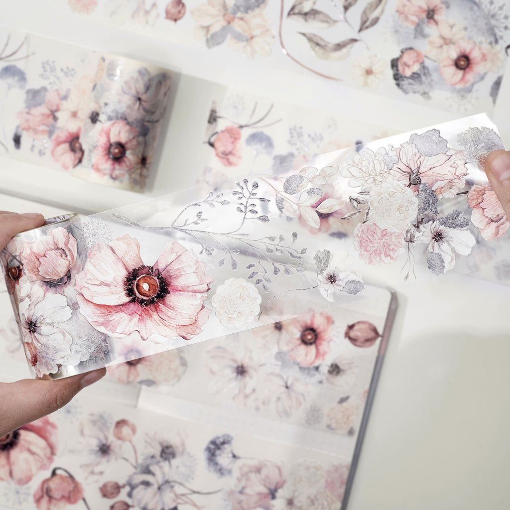Frostbloom Wide Washi/PET Tape