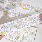 Pre-cut Garden Sprout Wide Washi/PET Tape