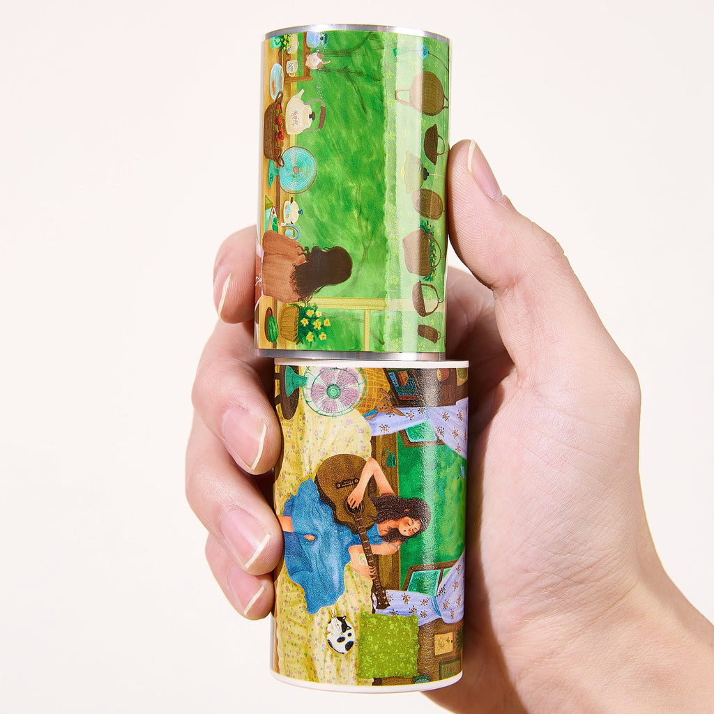 Garden Daydreams Wide Washi/PET Tape