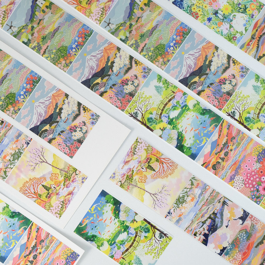 Spring Canvas Wide Washi/PET Tape
