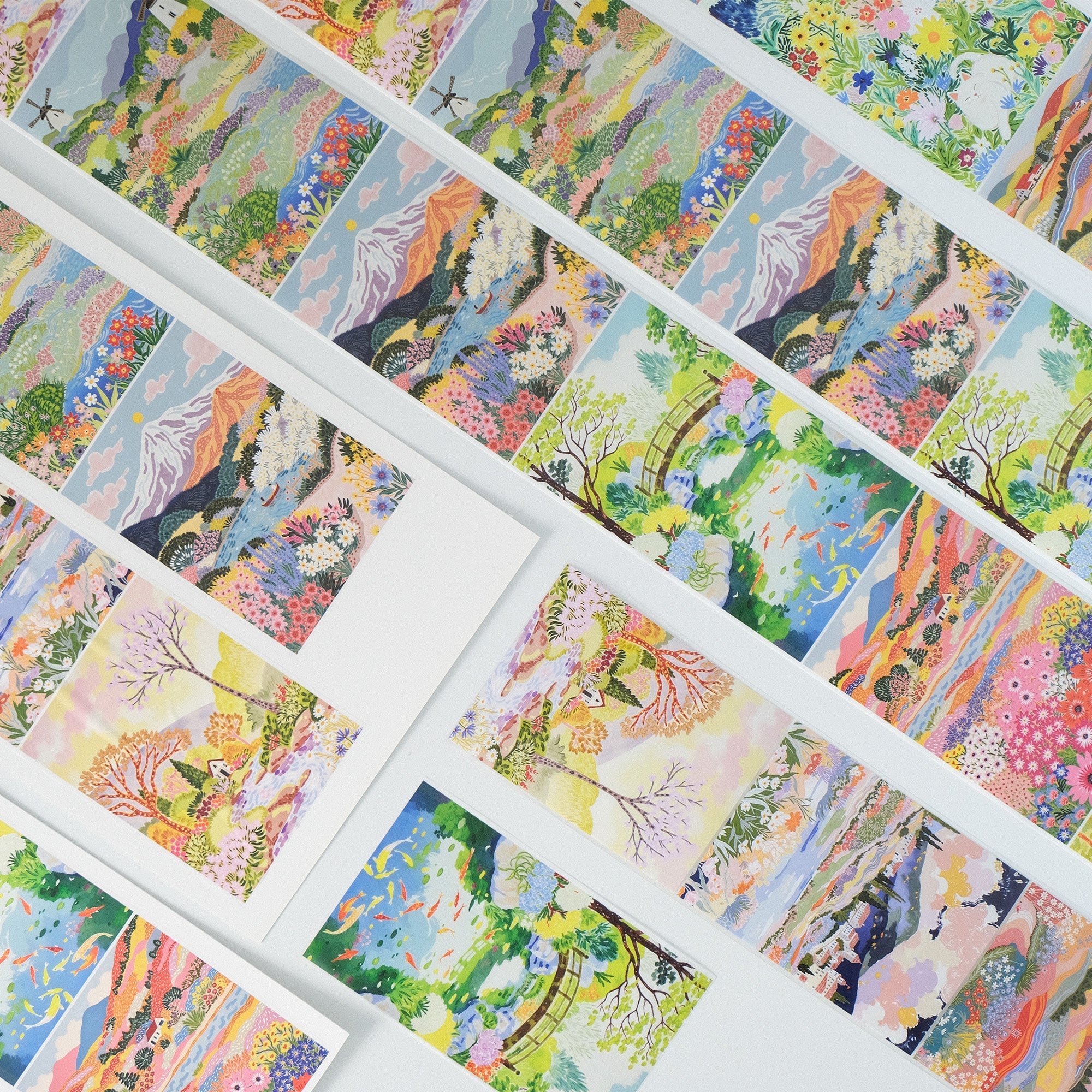 Spring Canvas Wide Washi/PET Tape