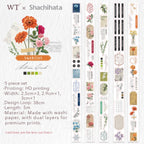 Seasonal Splendor Washi Tape Sticker Set