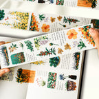 Spring Oasis Washi Tape Sticker Set