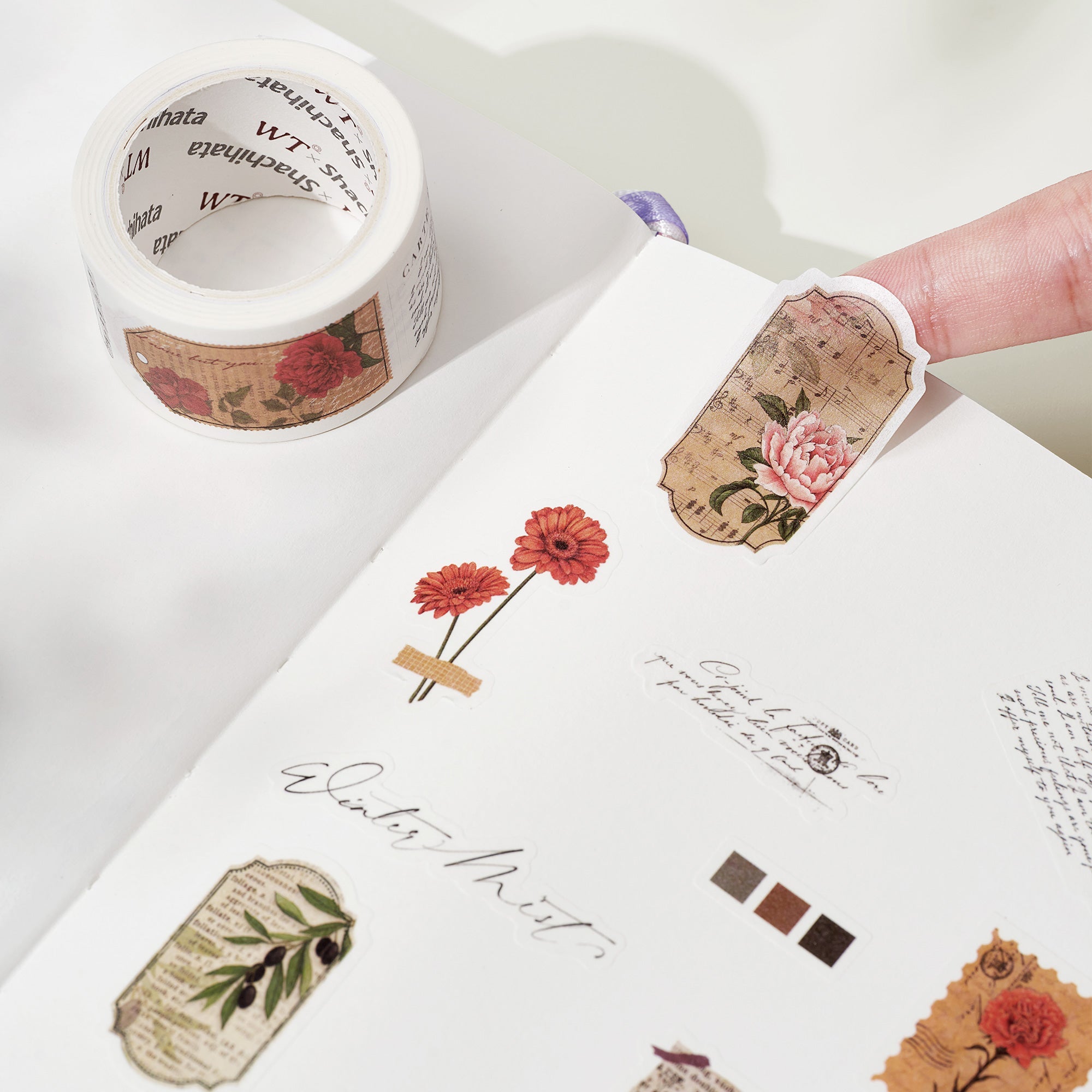 Seasonal Splendor Washi Tape Sticker Set