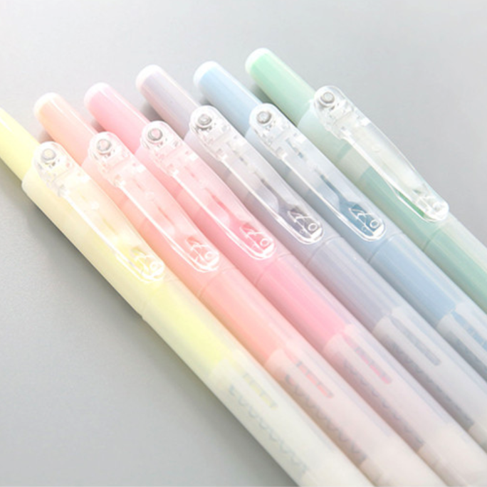 MUJI Retractable Highlighter