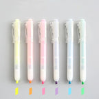 MUJI Retractable Highlighter