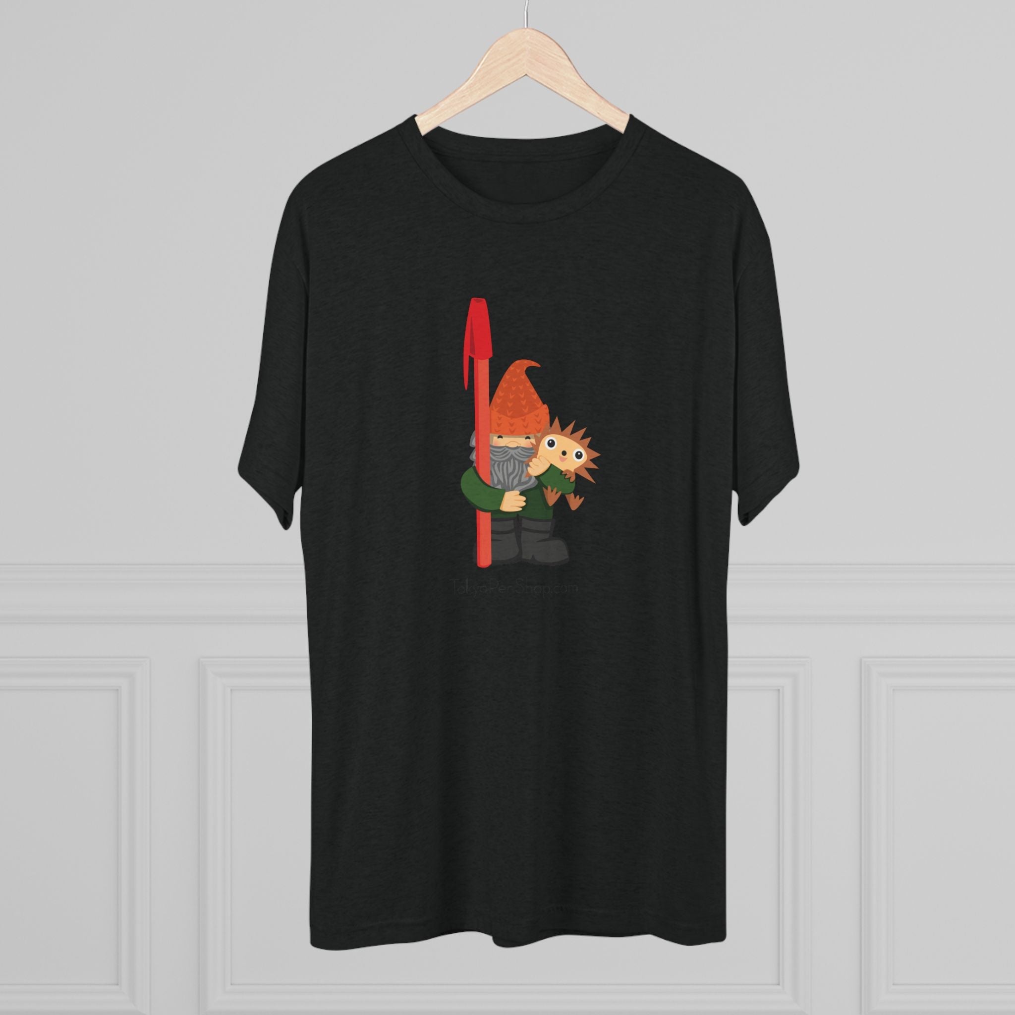 Tokyo Pen Shop Hiro with Gnome Triblend Tee