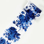 Cobalt Blue Wide Washi/PET Tape