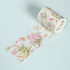 Pre-cut Petal Post Wide Washi/PET Tape