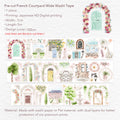 Pre-cut French Courtyard Wide Washi/PET Tape